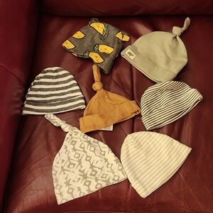 Fifteen infant/toddler cloth caps